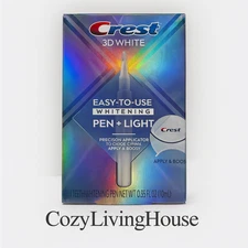 Crest 3D White Whitening Pen with LED Light Apply & Boost Teeth Whitening Kit