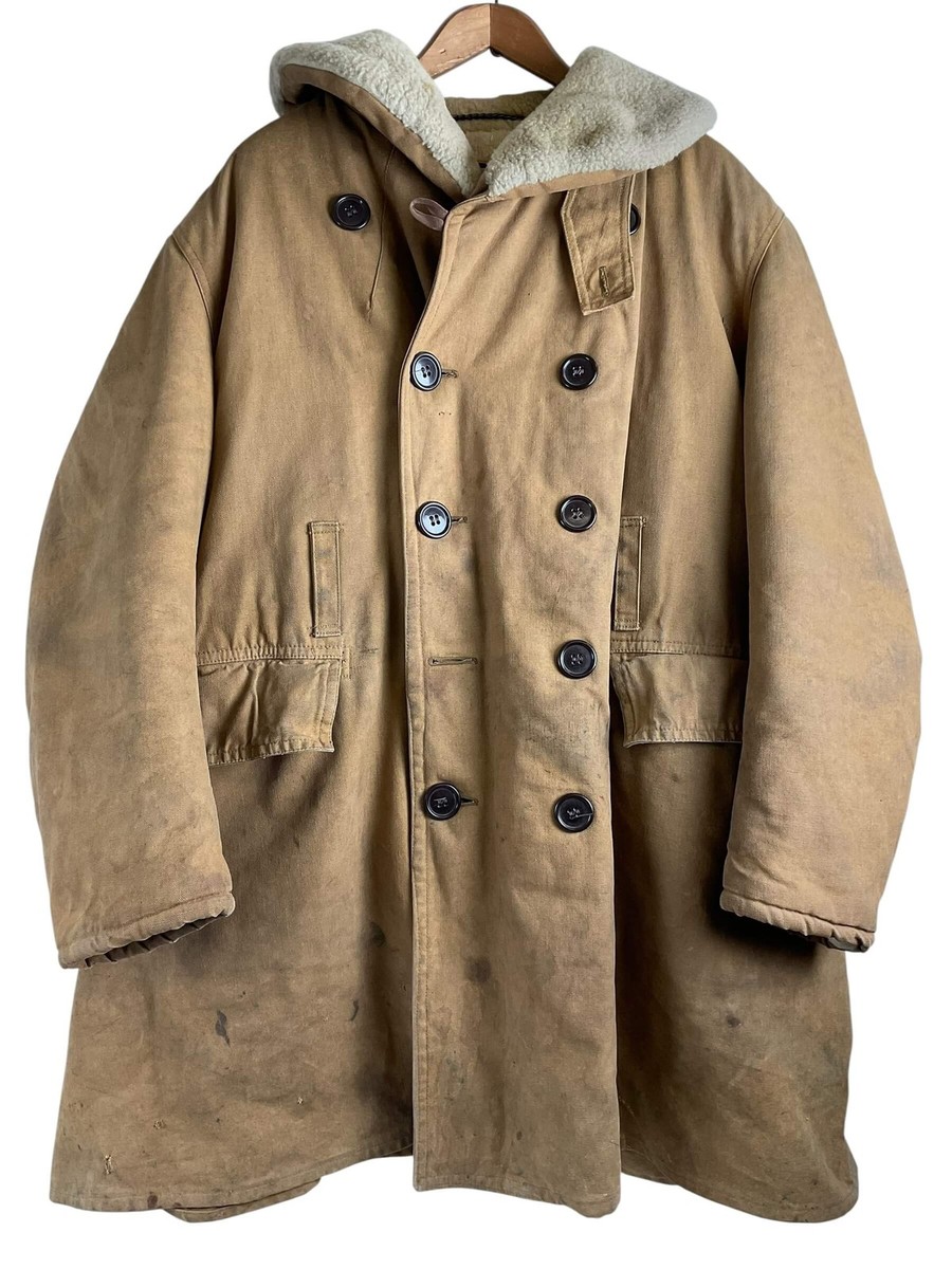 WW2 Canadian Army Jeep Coat Dated 1943 Size 40 | eBay