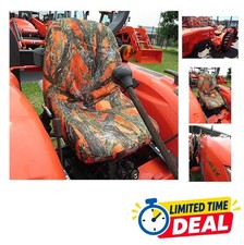 Tractor Seat Cover Custom Fit Kubota L3301 L3901 L4701 L3302 L3902 Orange Endura