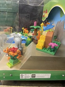 LEGO&reg; Duplo Jungle & Baby Animals Store Display! Sets 10801-10804