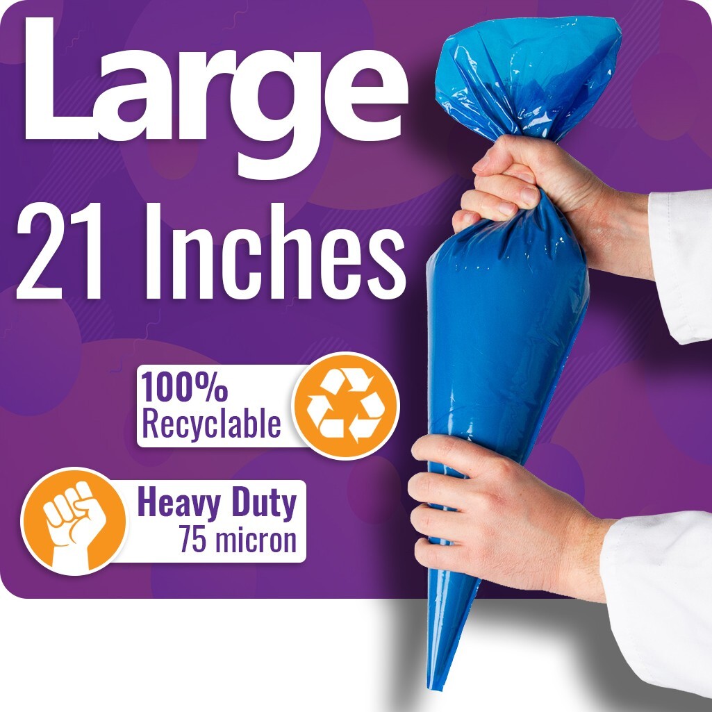 Kitchsphere XL 21 Inch Disposable Piping Bags - 100 Pack, Thick & Anti-Burst For Frosting - View #8