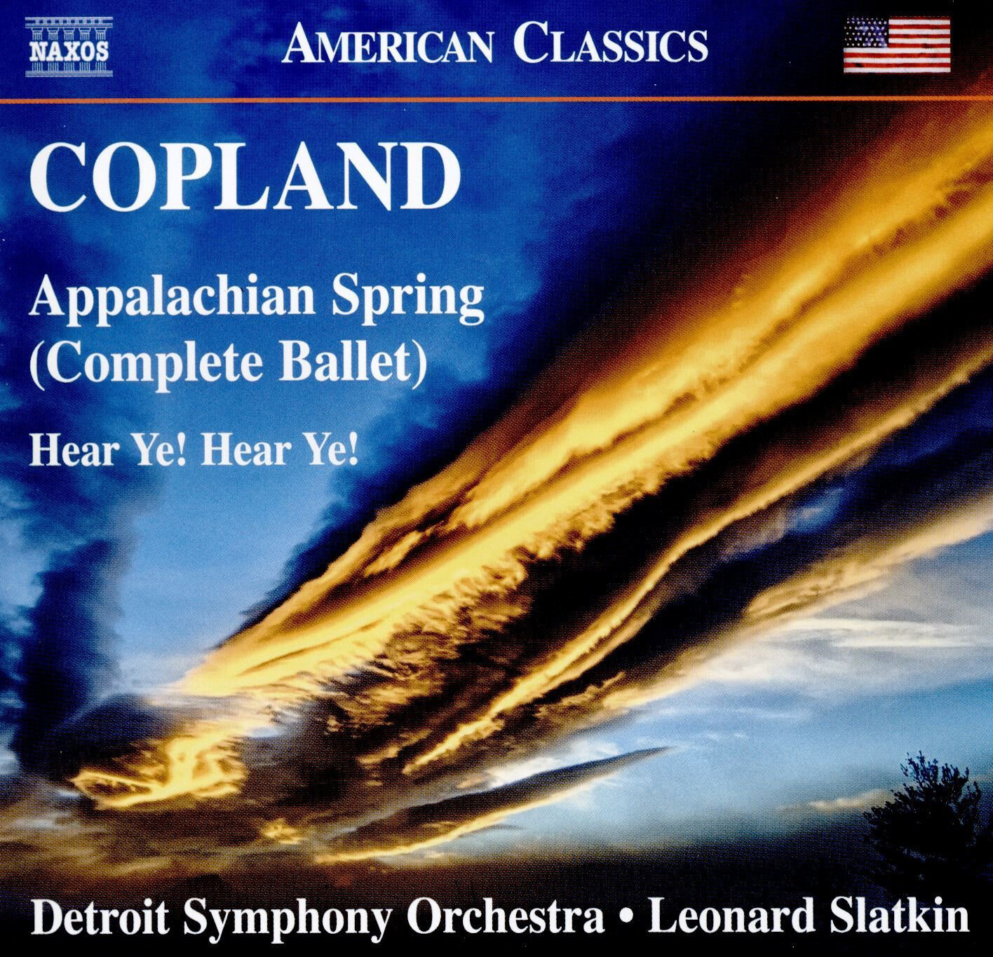 Aaron Copland Copland: Appalachian Spring (Complete Ballet)/Hear Ye! Hear Y (CD)