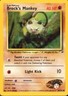 Pokemon Gym Heroes Card  67/132 Brock's Mankey