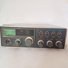 Raro Midland Alan 68S Old AM/FM CB vintage usato per ricambi non funzionante.