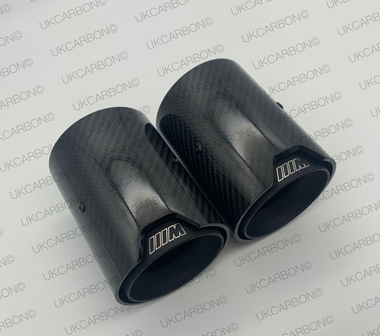 BMW M Performance Exhaust Tip Carbon Fibre Grelly UK