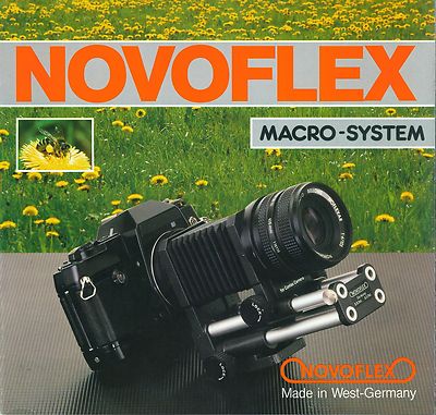  Novoflex Katalog Macro-System ca.1986 mit Preisblatt Rarität!