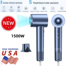 1500W Professional Hair Dryer Blower Ionic Blow Dryer Fast Dry Portable Travel