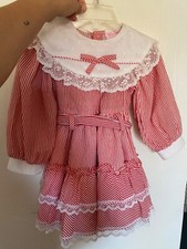 Toddler Girl's Vintage Dress - Martha  s Miniatures