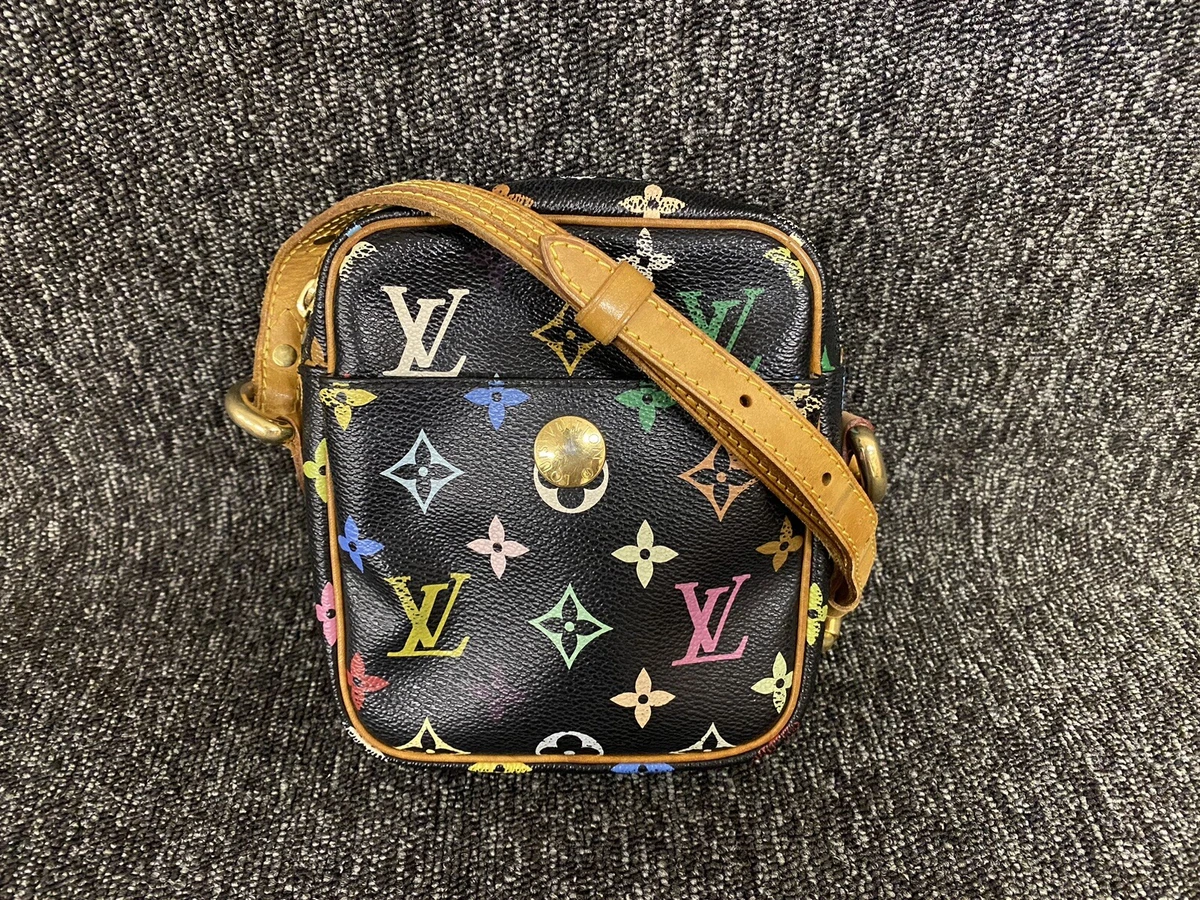 Louis Vuitton Black Monogram Multicolore Rift Crossbody Bag