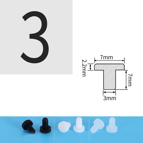 Bouchons de trou en caoutchouc entièrement silicone 2 mm - 14,5 mm embouts aveugles joint bouchon - Photo 13/56