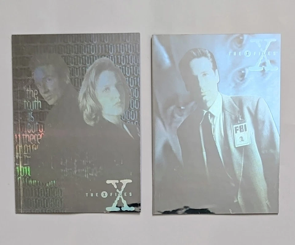 X-Files Topps 1996 Season 3 Complete Sets Base + Hologram + Etched Foil + Finest - Image 4 of 4