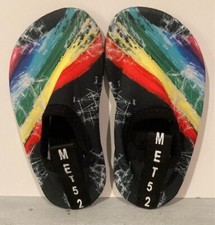 Met 520 Infant Boys Girls Water Shoes Rainbow Black size EU 20/21 US 5/6