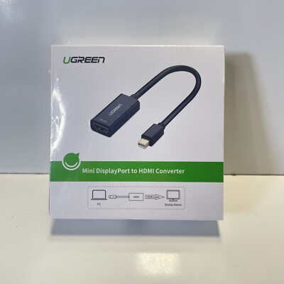 UGreen Mini DisplayPort To HDMI Converter New Sealed