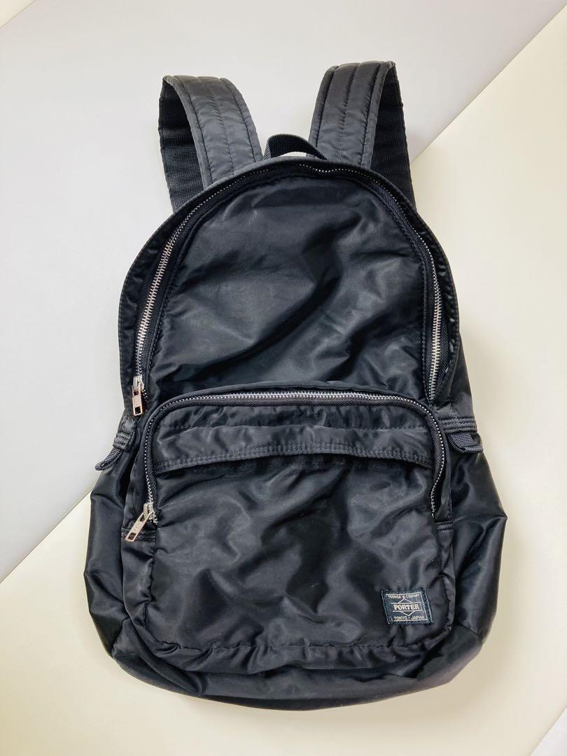 Porter Tanker Daypack Black Backpack Durable Used Functional Porter Tanker Daypack Black Backpack Durable Used Functional