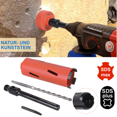 SDS PLUS oder SDS Max Diamantbohrkrone Ø 50-163 mm / 200 mm 220 mm Kernbohrkrone