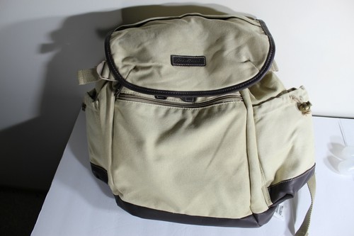 eddie bauer canvas backpack