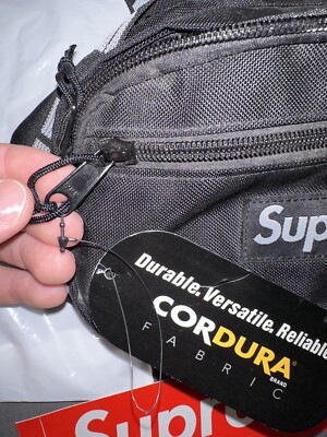 Supreme Waist Bag SS18 Black W/ Verification✓ | eBay