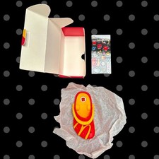 2024 McDONALD'S X CROCS HAPPY MEAL Mini Crocs Key Chain 4 Golden Arches, New.