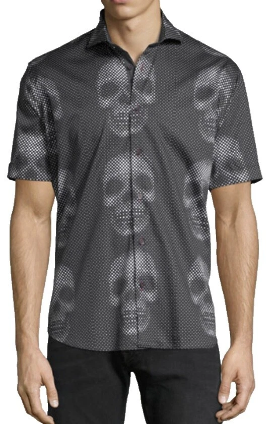 Tamanho Regular Luxor camisas casuais com Botões para Homens