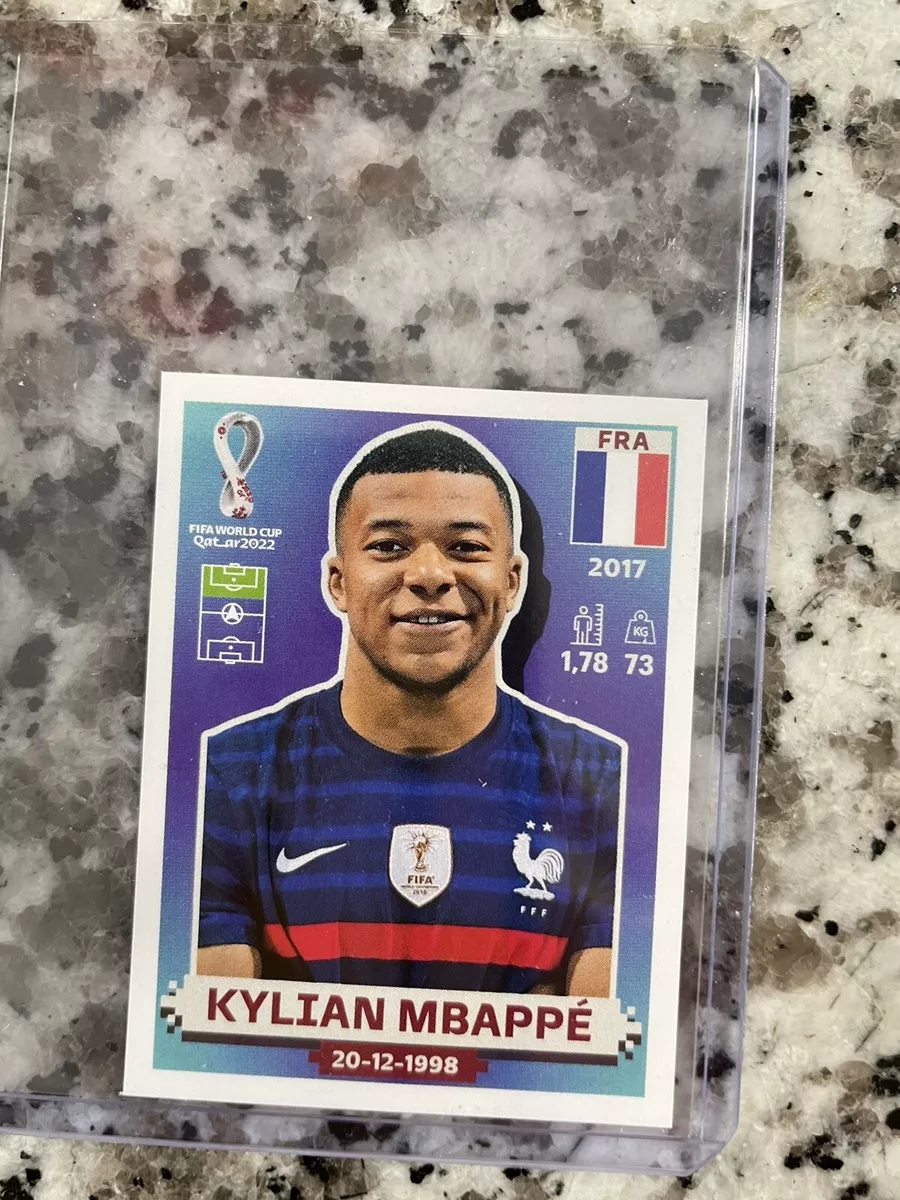 Figurinha Kylian Mbappé Copa Do Mundo Qatar 2022 - Panini