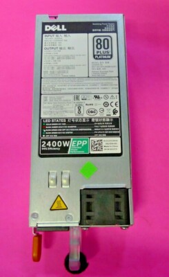 Genuine Dell PowerEdge R740 740xd 2400W Power Supply D2400E-S0 J1CC3