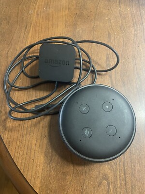 Amazon Echo Dot (3rd Generation) Smart Speaker with Alexa - Charcoal (D9N29T)