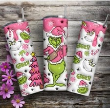 3D Grinch Christmas Tumbler