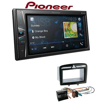 Pioneer Autoradio Bluetooth Touchscreen USB für Peugeot 308 Facelift 2009-2014