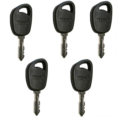 5x Ignition Keys GY20680 For John Deere L100, L108, L110, L118, L120, L130, LA100 Series Mowers