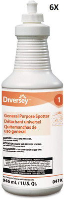 Diversey General Purpose Spotter Floral Scent Liquid 1 Qt. LOT OF 6 NEW