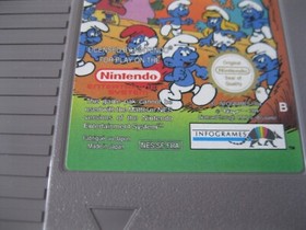 les schtroumpfs authentique version originale nintendo nes fra
