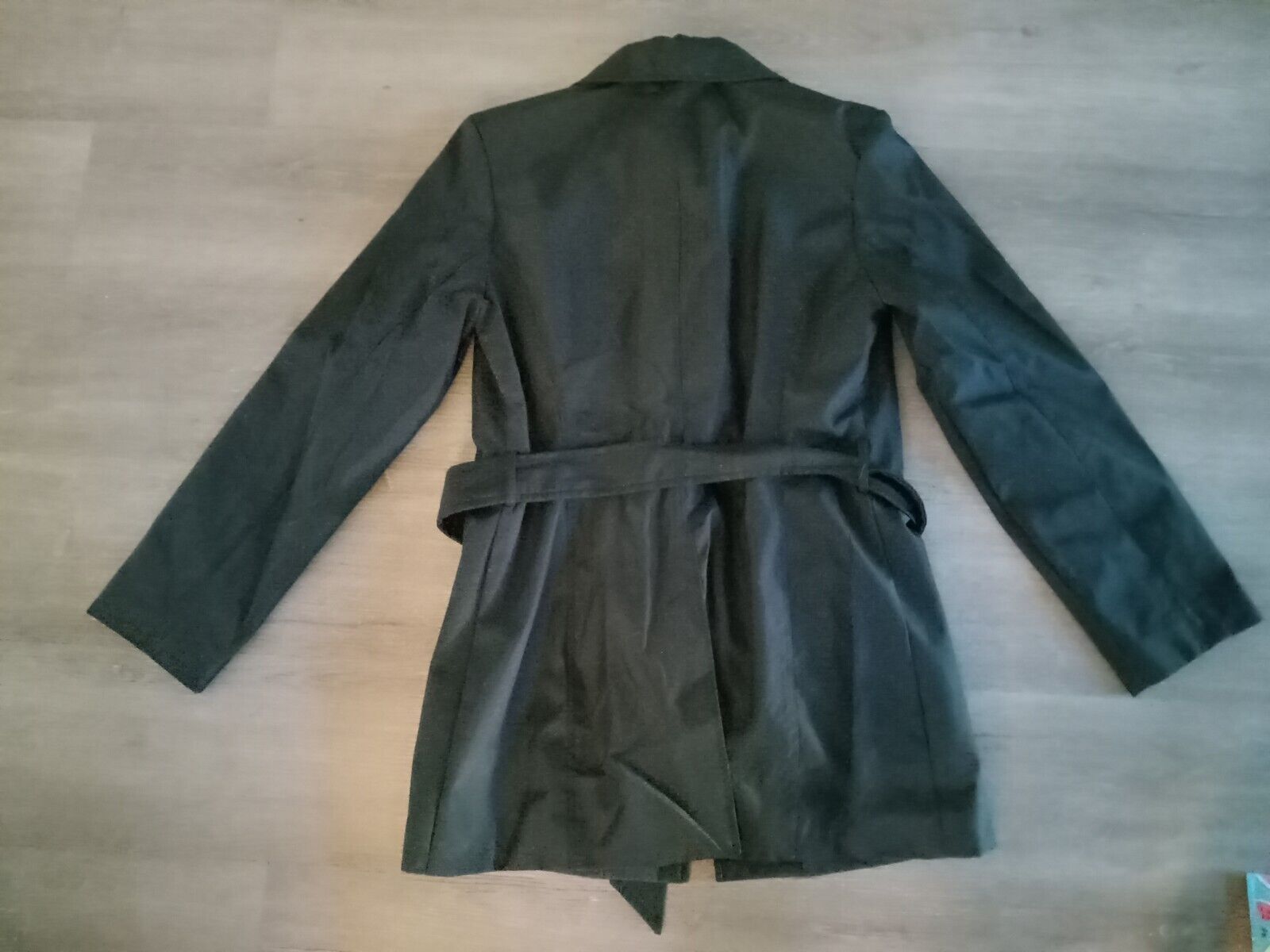 CS Signature Vintage Jacket Mid Length Black Zip … - image 4
