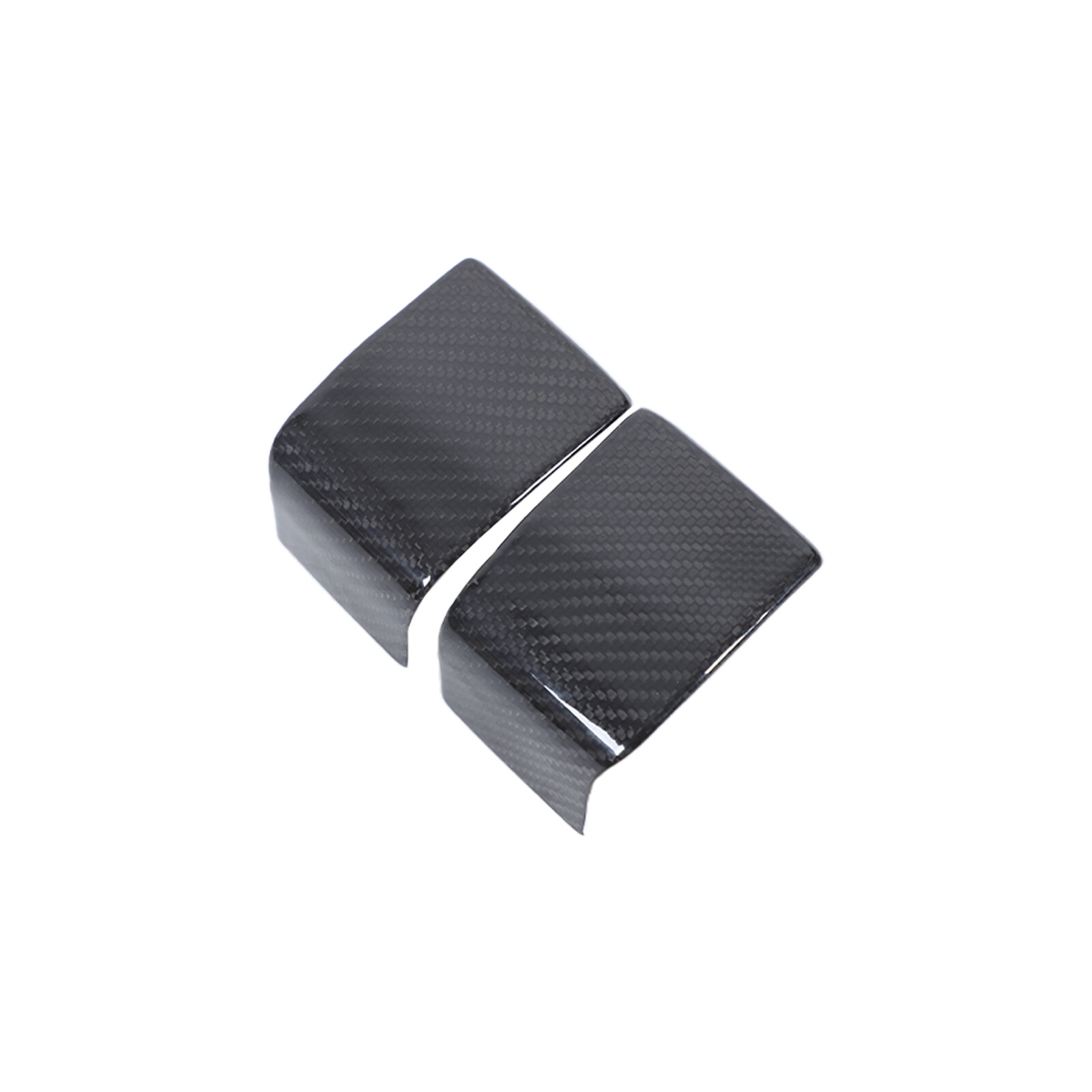 Real Dry Carbon Fiber Door Pull Fornt Trim Cover Fits Lotus EMIRA 2023-2025