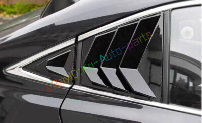 Produktbild von 4-teilige Seitenfenster-Lüfterblenden Für Toyota Corolla Limousine 2020–2024 – Glänzend Schwarz, ABS-Kunststoff, UV-Schutz, Kratzerabdeckung, Einfache Klebemontage