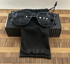 DIFF Charitable Eyewear Billie Black Polarized Sunglasses New In Box
