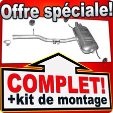 Échappement pour VW SHARAN II (7N) 2.0 TDi silencieux