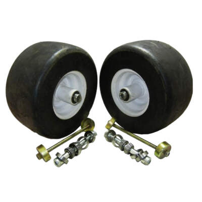 2 Pack 13X6.50-6 Flat Free Tire Assembly Fits 109-9127 For Exmark