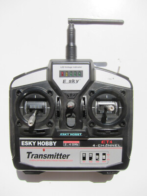 ESKY Hobby ET4 4-Channel HELICOPTER R/C Transmitter ONLY - 2.4MHz