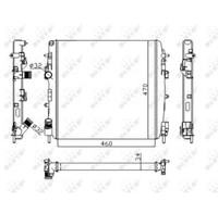 KüHler, MotorküHlung Economy Class Nrf 58317A FüR Renault