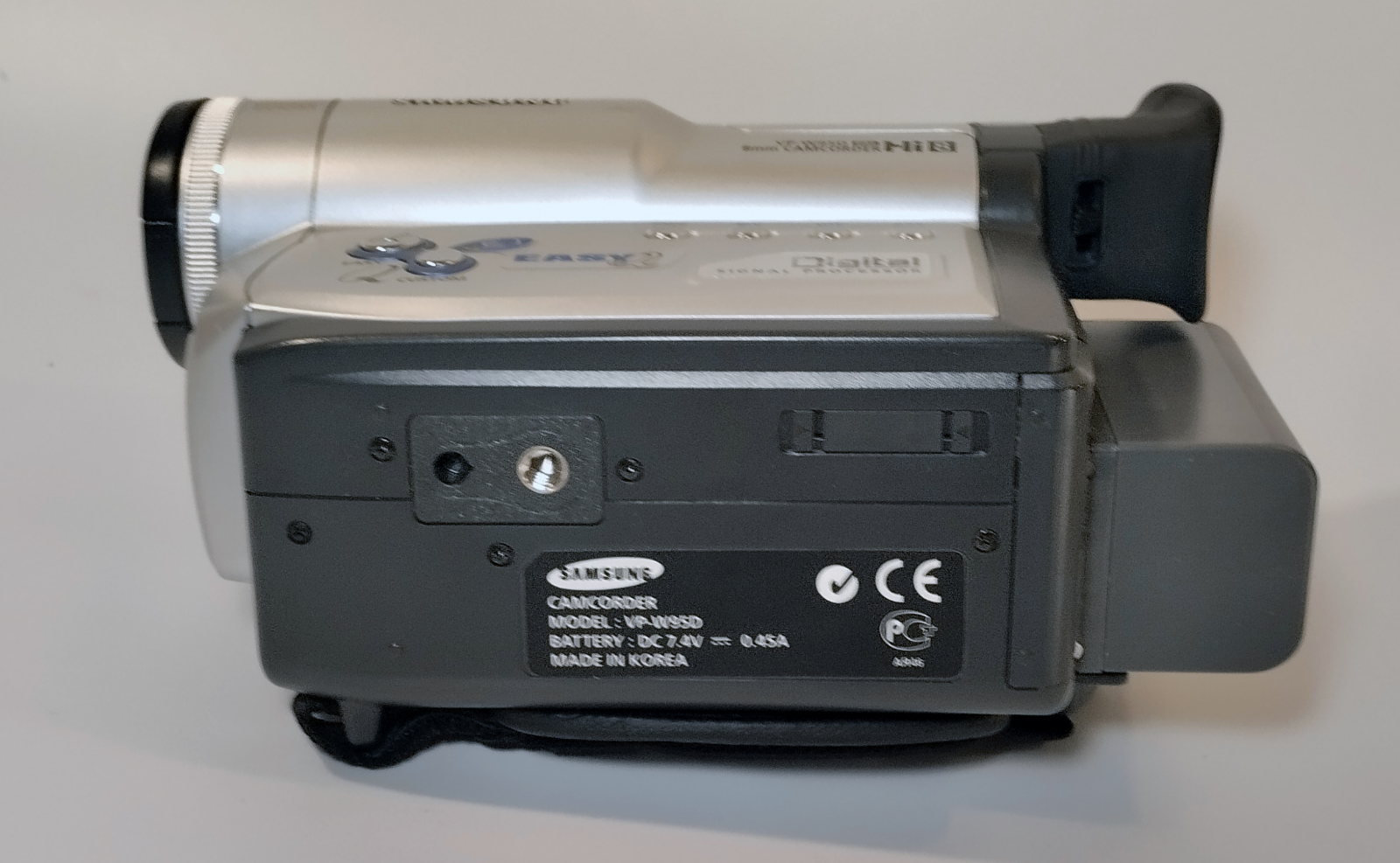 SAMSUNG VPW95D Hi8 CAMCORDER 8mm PAL NEW OPEN BOX + NEW LARGE BATTERY SBL320 eBay