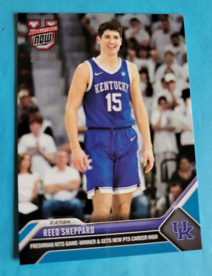 REED SHEPPARD ROOKIE CARD #d29/49 BOWMAN NOW ONLINE ONLY32 POINTS LAST ...