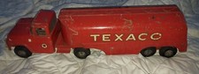 VINTAGE BUDDY L TEXACO TANKER TRUCK Semi Trailer