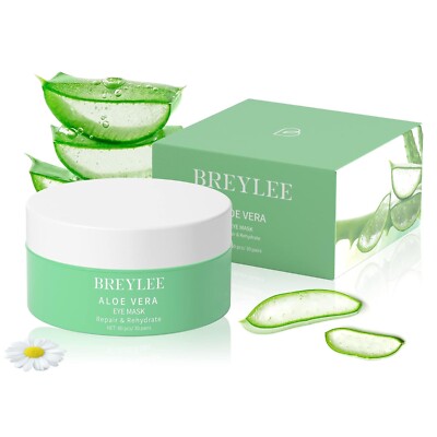 60 Pcs Aloe Vera Eye Mask   Puffy Eyes and Dark Circles Treatments