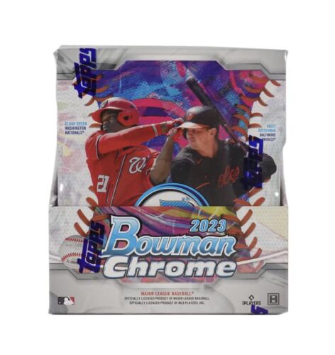 2023 Bowman Chrome Hobby Baseball Factory Sealed Unopened Box ~ 12 Packs - Picture 1 of 1