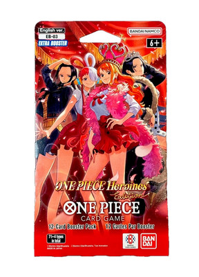 One Piece TCG EB-03 Heroines Edition Sleeved Booster Pack - English - NEW/Sealed