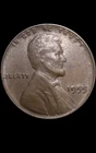 1955 Lincoln Wheat Cent slight DDO/CHIP multiple errors - Uncertified See Photos