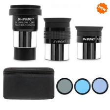 1.25"Eyepiece Eight-Piece Telescope Accessory Kit for Astronomical Planetary