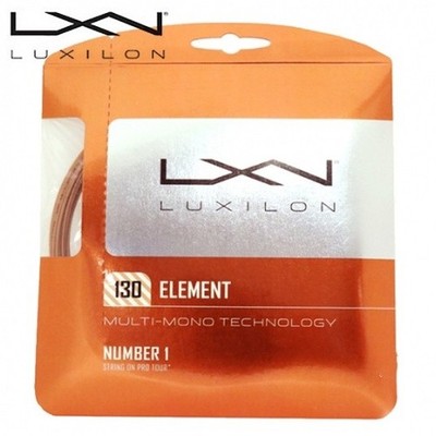 LUXILON Element 1.25/1.30mm 12.2m Tennis String Racquet Racket String Bronze NWT