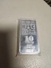 RMC Republic Metals Corporation 10 Oz 0.999 fine Silver Bar in plastic cover