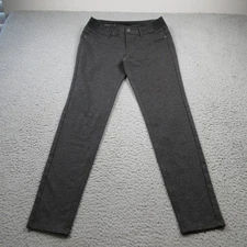 Simply Vera Pants Womens Small Gray Flat Front Chino